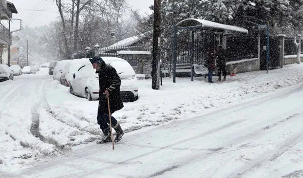 
موج سرمای بی‌سابقه اروپا را فلج کرد
