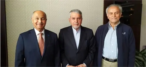 نشست رئیس کمیته ملی المپیک با مدیرکل شورای المپیک آسیا