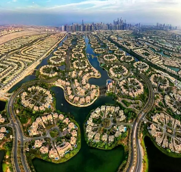 محله ای فوق لاکچری در دبی+عکس