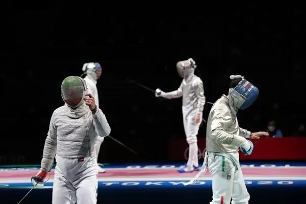 تیم شمشیربازی ایران ششم المپیک شد