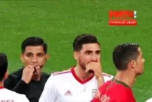 جهانبخش در زمان پنالتی به رونالدو چه گفت؟ + عکس