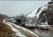  بارش برف و باران در جاده‌های ۸ استان کشور

