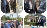 معاون حقوقی وزیر نیرو از تصفیه خانه فاضلاب کلانشهر اراک بازدید کرد