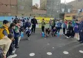 برگزاری مسابقات والیبال قهرمان شهر ۳ در منطقه۱۲ 

