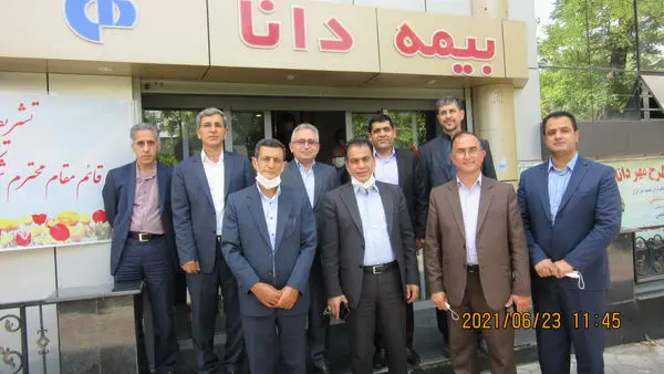 بازدید قائم مقام و هیات همراه از شعبه مسجد کبود تبریز
