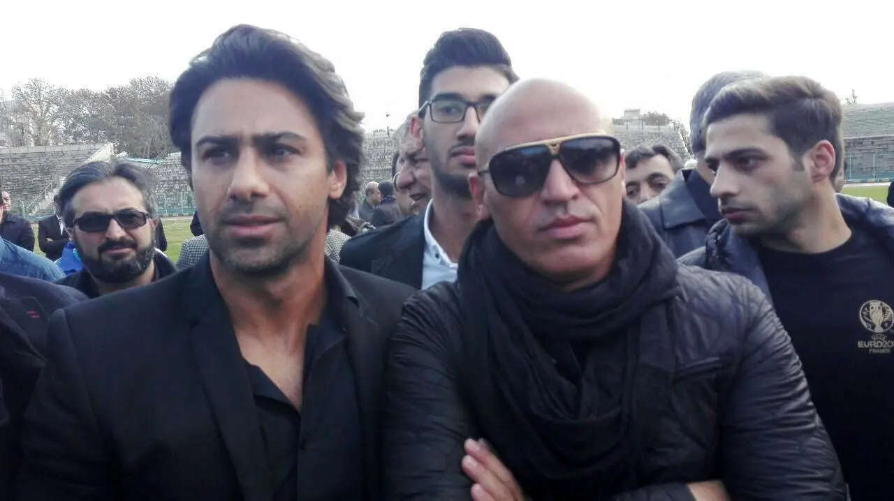 تسلیت فرهاد مجیدی به علیرضا منصوریان +عکس