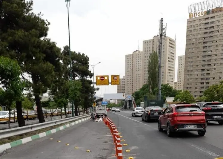 مسیر  دسترسی  شهرک آتی ساز به بزرگراه شهید چمران ایمن شد

