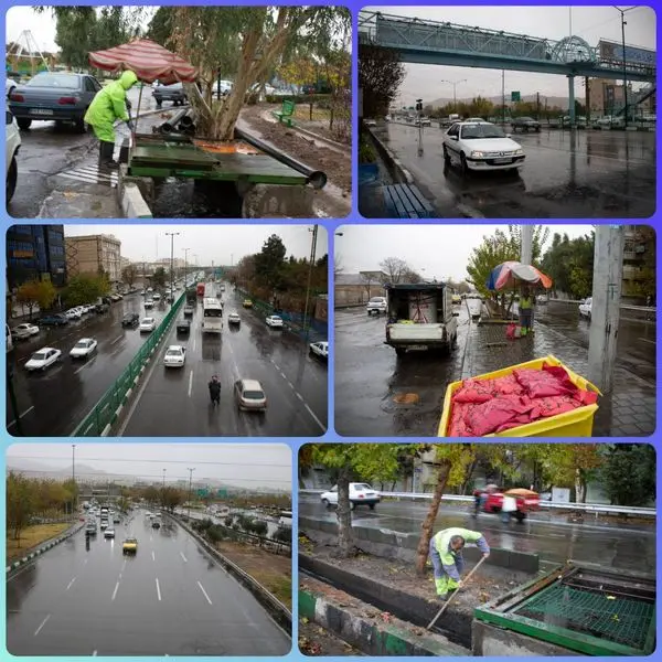 روانی تردد  تمامی محور های مواصلاتی منطقه 15