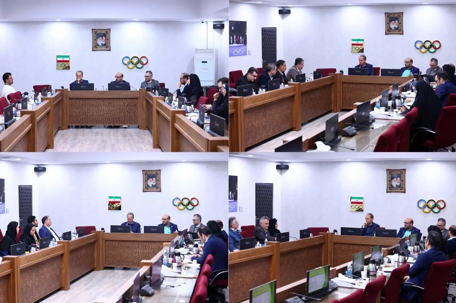 نشست مسئولان کمیته ملی المپیک با کادر فنی 4 فدراسیون
