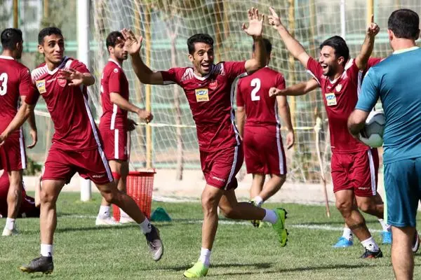 بازگشت خلیلزاده به تمرینات گروهی پرسپولیس