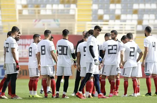 گزارش تصویری از تمرین تیم ملی فوتبال