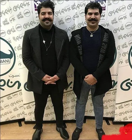 عکسی عجیب و غریب از بهنام بانی و بدلش
