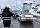  بارش برف و باران در جاده‌های ۸ استان کشور

