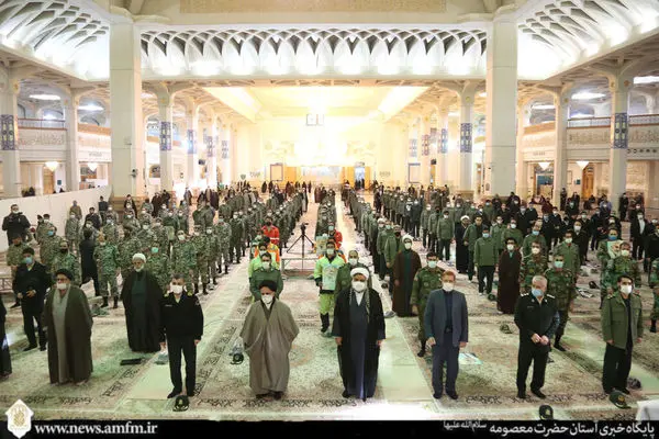 زنگ انقلاب در حرم حضرت معصومه(س) نواخته شد