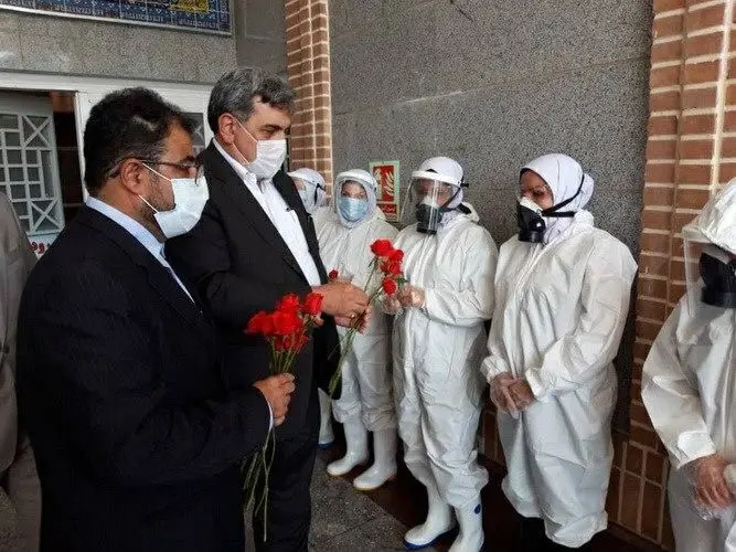 تقدیراز پرسنل خط مقدم مبارزه با کرونا سازمان بهشت زهرا(س)

