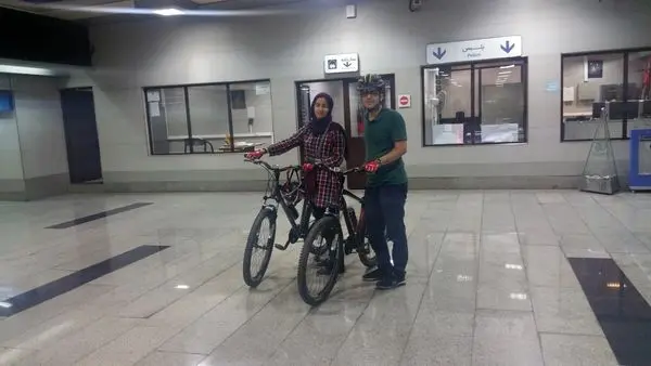 امکان سفر ترکیبی دوچرخه‌های معمولی با مترو از ساعت ابتدایی صبح تا ۶:۱۵

