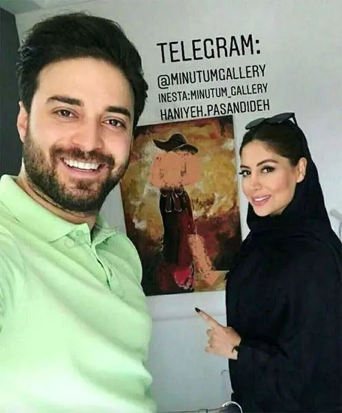 بابک جهانبخش و همسر دومش در یک رستوران در شمال! + عکس