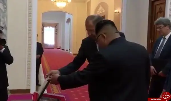 هدیه لاوروف به رهبر کره شمالی چه بود؟ + عکس