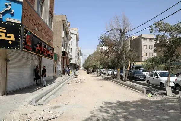 دو طرفه سازی خیابان میثاق شمالی در مراحل پایانی/ تردد شهروندان منطقه ۱۹  تسهیل می شود