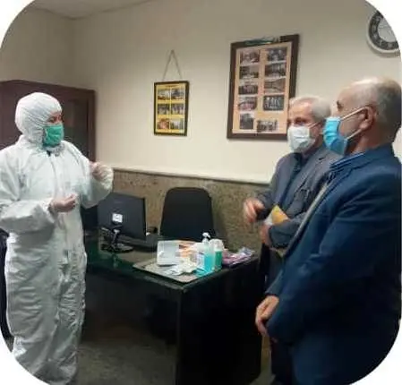 تست رایگان ویروس کرونا درسرای محلات منطقه 3