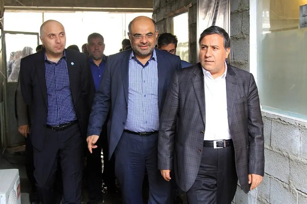 بازدید رئیس کمیسیون معماری و شهرسازی شورا از پروژه پارکینگ مینابی