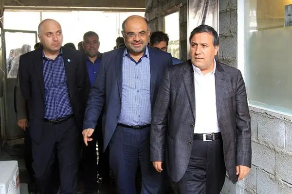 بازدید رئیس کمیسیون معماری و شهرسازی شورا از پروژه پارکینگ مینابی