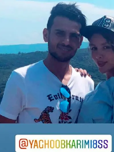 یعقوب کریمی در کنار همسر بازیگرش+عکس