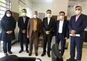 بازدید نجارزاده از برخی شعب انتقال یافته بانک سابق آینده به بانک ملی ایران