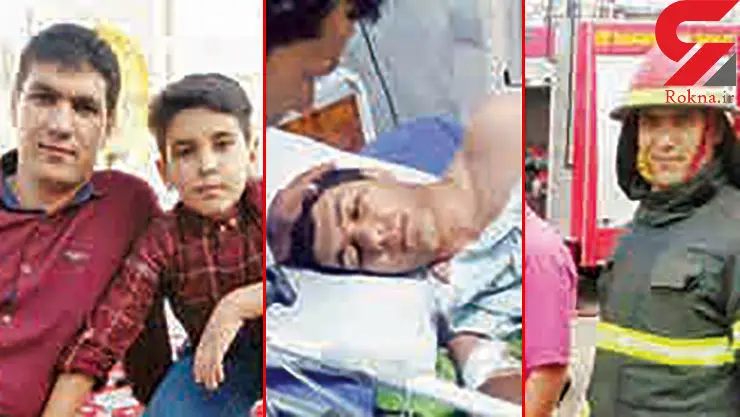 آتش‌نشان فداکار داخل دیگ آب جوش یک کارخانه افتاد + عکس 