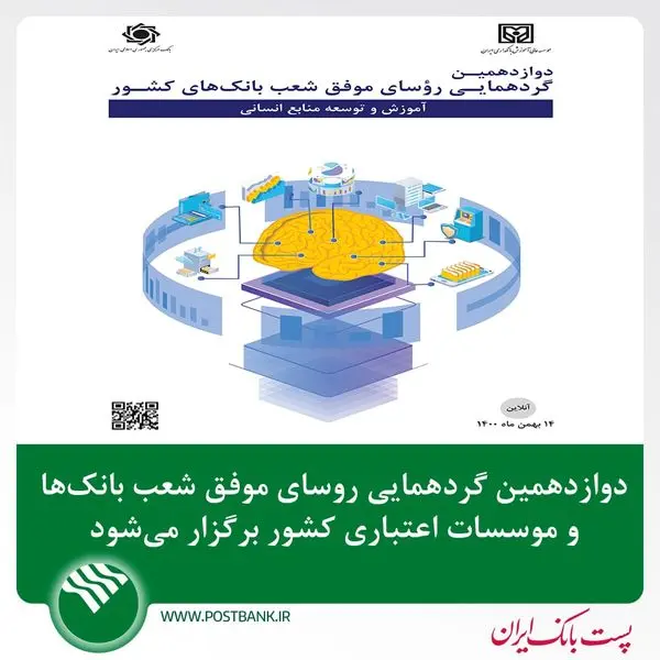 دوازدهمین گردهمایی روسای موفق شعب بانکها و موسسات اعتباری کشوربرگزار می شود