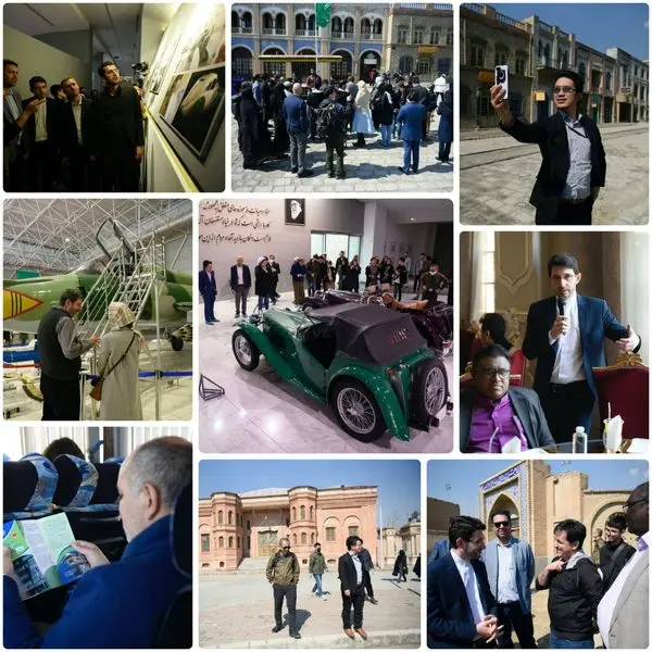 برگزاری سومین تور تهرانگردی ویژه خانواده دیپلماتیک در منطقه ۲۱ تهران