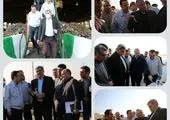 آئین بهره برداری از پروژه تونل زیر گذر استادمعین در قدمگاه امام (ره) انجام شد

