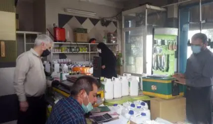 بازرسی دوره ای از فروشگاههای سم و کود محصولات کشاورزی و گیاهی در شهرستان ساوه

