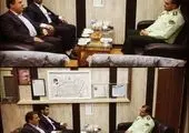 دیدار صمیمانه شهردار منطقه۹ با فرمانده نیروی انتظامی تهران بزرگ

