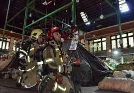 ارتقای آمادگی سازمان های خدمات رسان در مهار حریق بازار قدیم تجریش