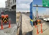 نصب بیش از 200 قطعه تجهیزات و علائم ترافیکی در نقاط حادثه خیز منطقه 19

