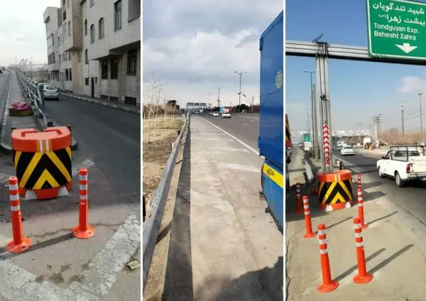 4 محور بزرگراهی منطقه 19بهسازی و ایمن سازی شد