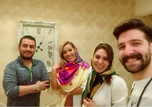 حمید هیراد در مطب خانم دکتر معروف+عکس