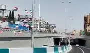 زیرگذر بزرگراه شهید آبشناسان محدوده جنت‌آباد به بهره‌برداری رسید