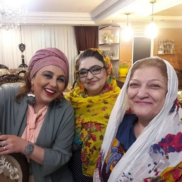 میهمانی خانوادگی بهنوش بختیاری در خانه شخصی اش+عکس