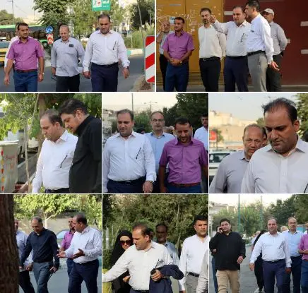 بازدید و رصد میدانی دکتر کمالی زاده شهردار منطقه۴ از محورهای  سراج، فرجام و شهید ناهیدی در راستای اجرای طرح الگوی خدمت
