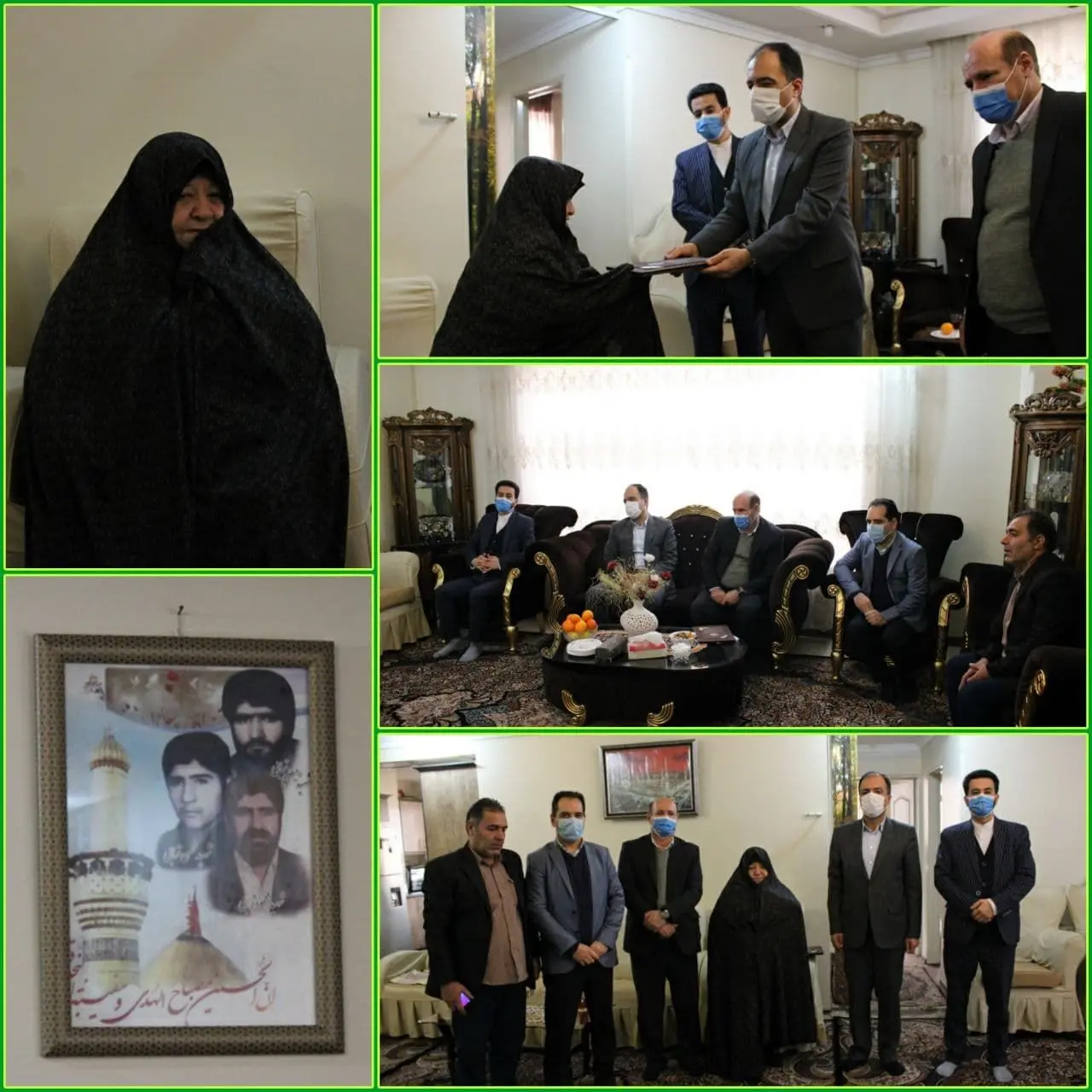  تجلیل شهردار منطقه۲۱ از "خانواده محسن ترابی"

