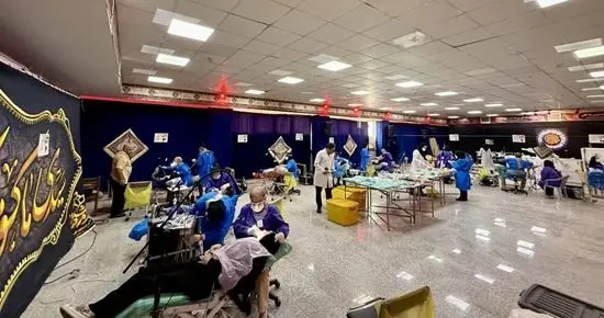 ارائه بیش از ۴۸۰ خدمت پزشکی و دندانپزشکی در اردوی جهادی مرکز مقاومت بسیج وزارت صمت در مناطق محروم شهریار

