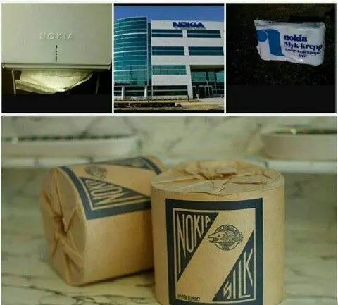 وقتی نوکیا دستمال توالت تولید می کرد+عکس