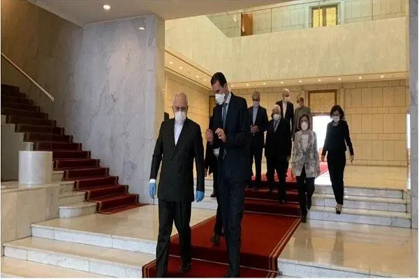 ظریف با بشار اسد دیدار کرد