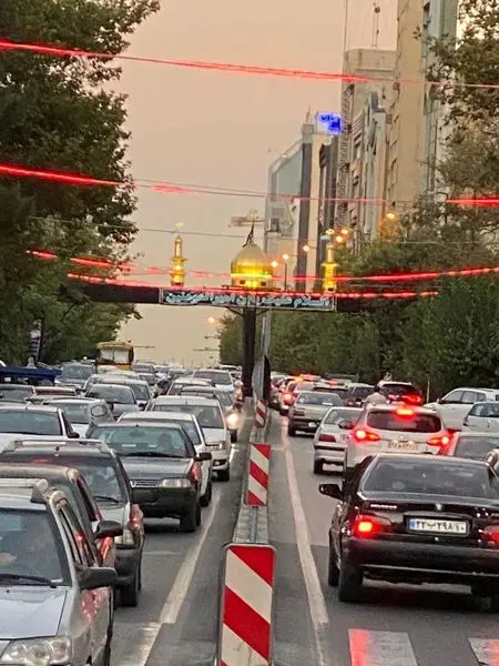 اجرای عملیات شبیه سازی بین الحرمین کربلای معلی در خیابان ملاصدرا