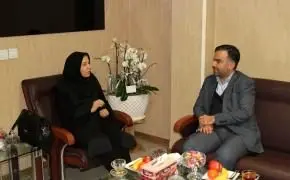 حضور مدیرعامل بیمه اتکایی سامان در بیمه میهن
