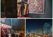 برگزاری آیین های سنتی خیمه سوزان و تعزیه خوانی در منطقه ۱۳