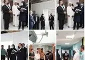 حضورمدیر مرکز بهداشت و رییس بیمارستان امام هادی (ع) شهرستان دیّردر دفتر رییس شورای راهبردی