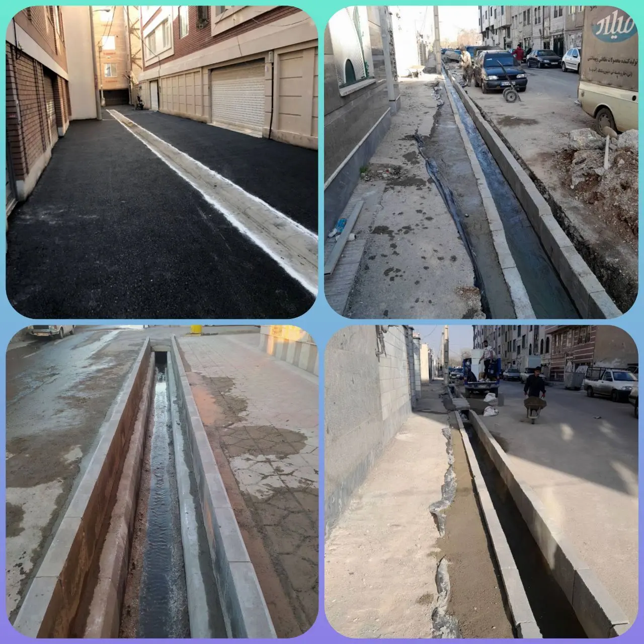  بهسازی انهار و رفع نقاط آبگیر منطقه 15